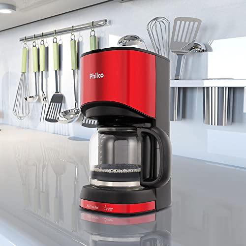 Cafeteira, PCF41, 30 xicaras, Vermelho, 110V, Philco