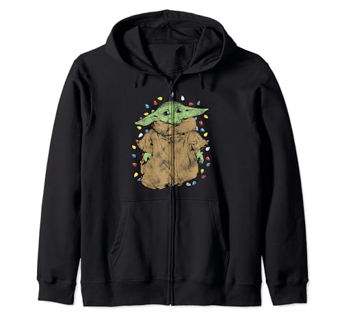 Sweat zippé Star Wars Tangled Child chaud avec capuche protectrice