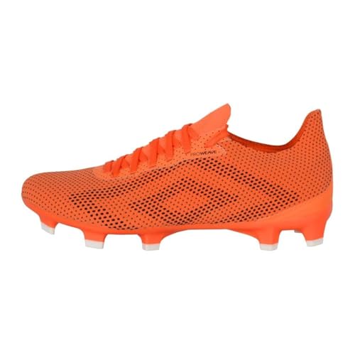 Umbro Men's Velocita Matrix Club FG Soccer Cleat, Orange/Black/White, 7.5