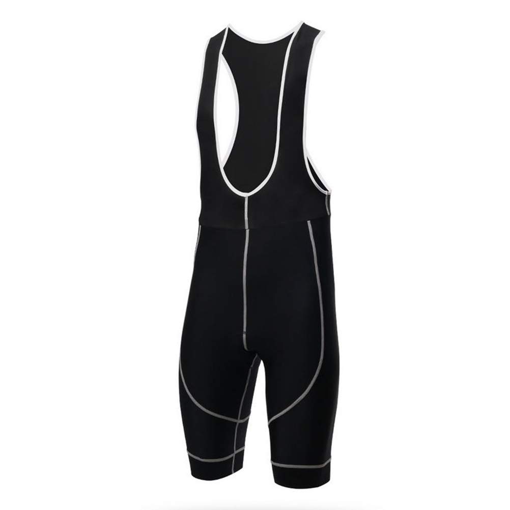 Shenshan Men's Outdoor Sports Cycling 3D Pad Bib Short Grey