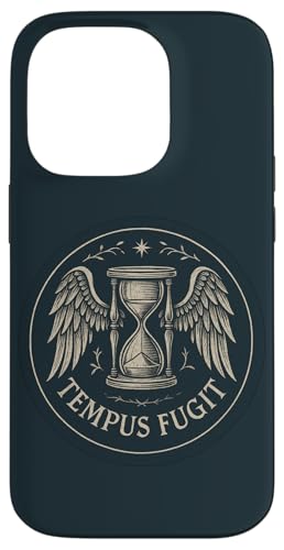 Tempus Fugit ���t�� �����v ���e������p ���B���e�[�W �S�V�b�N �X�}�z�P�[�X iPhone 14 Pro �p