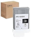 Contenu de l'emballage : cartouche d'encre PFI-120, PFI-120BK, noire, 2885C001AA, 130 ml.