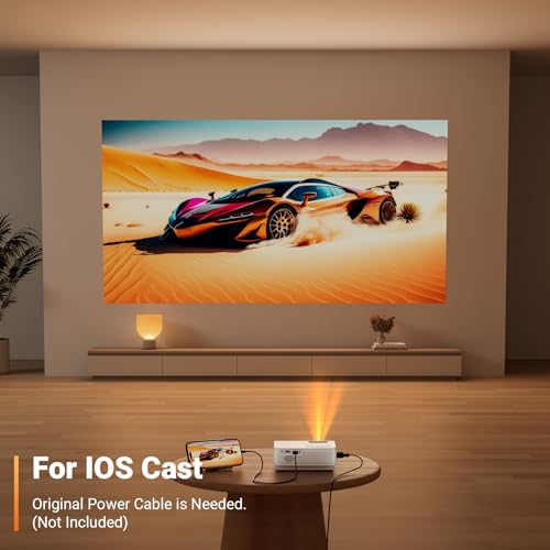 Artsea Mini Projector For Iphone - Portable Outdoor Movie Projector, Hd 1080P Supported Video Projector For Hometheater Compatible With Ios/Android Phone/Tablet/Laptop/Pc/Tv Stick/Box/Usb Drive/Dvd thumb #2
