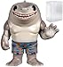 POP Suicide Squad - King Shark [Nanaue] Funko Vinyl Figure (Bundled with Compatible Box Protector Case), Multicolored, 3.75 inches