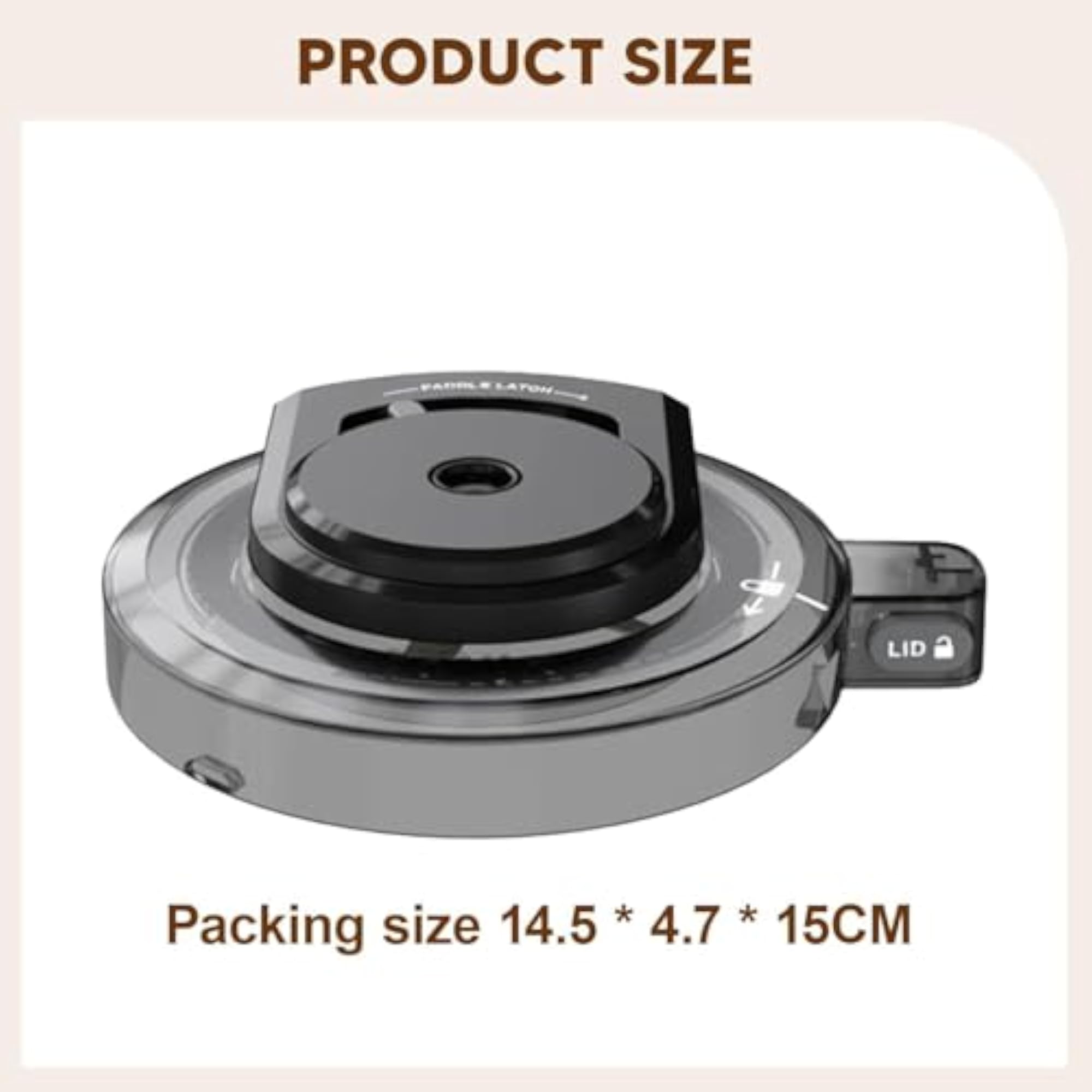 Reusable Outer Bowl Lid for Ice Cream Maker