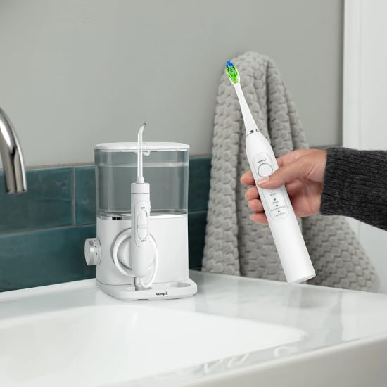 Waterpik Sensonic Complete Care Water Flosser CC-04 White Rechargeable Electric Toothbrush