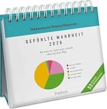 Gefühlte Wahrheit - Süddeutsche Zeitung Magazin - Kalender 2026 - Postkartenkalender - Pattloch-Verlag - Tischkalender mit 53 heraustrennbaren Postkarten und Sprüchen - 17 cm x 19 cm