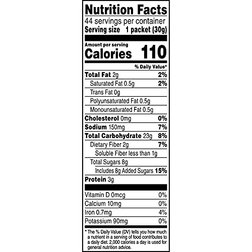 Quaker Instant Oatmeal, Strawberries & Cream, 1.05Oz Packets (44 Pack) #TOP5