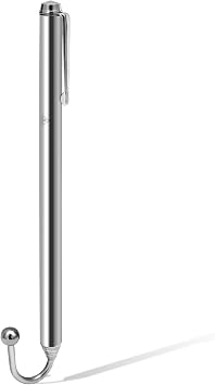 Telescoping Wire Reacher Pole, 36 Inch Extended Length, 6.375 Inch Collapsed Length, with Hook and Pocket Clip