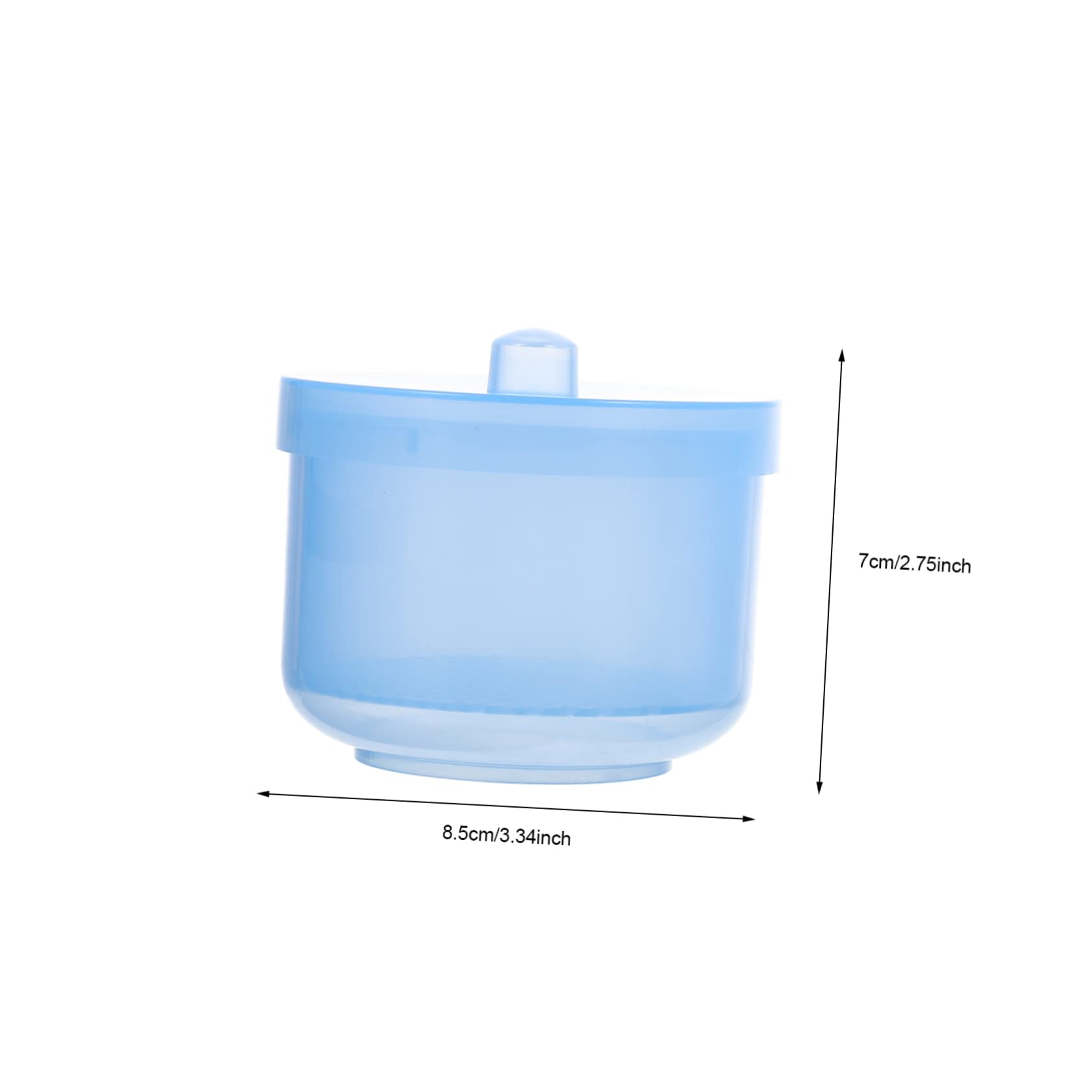 Beatifufu Nail Art Cleaning Cup Manicure Tools Box Cuticle Clippers Nail Soaking for Health