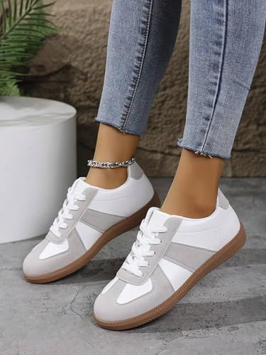 Image of layasa Women's Sneaker Stylish Women Shoes White