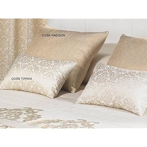 Tejidos JVR - Cojín Madison 50x60 cm - Oro sin Relleno Cover