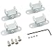 WAC Lighting LED-T-CL2-PT Contemporary Adjustable Aluminum Channel Clips