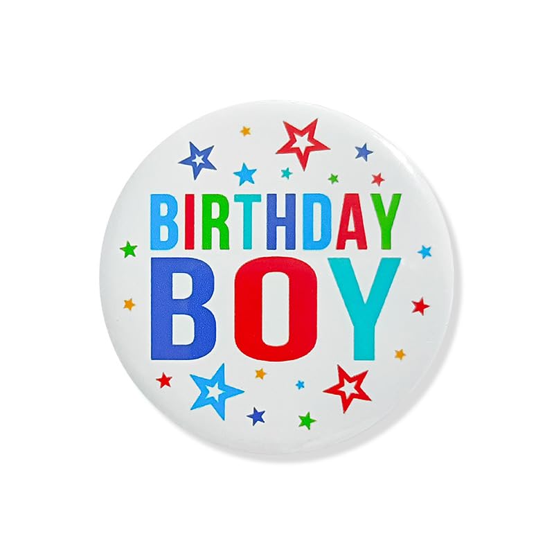 Image of It's My Birthday Button Happy Birthday Badge Pins,Women or Men Birthday Badges Party Decorations Accessories