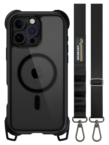 Amazon.co.jp: 【MagEasy】 iPhone 16 Pro Max 対応 ケース ショルダー