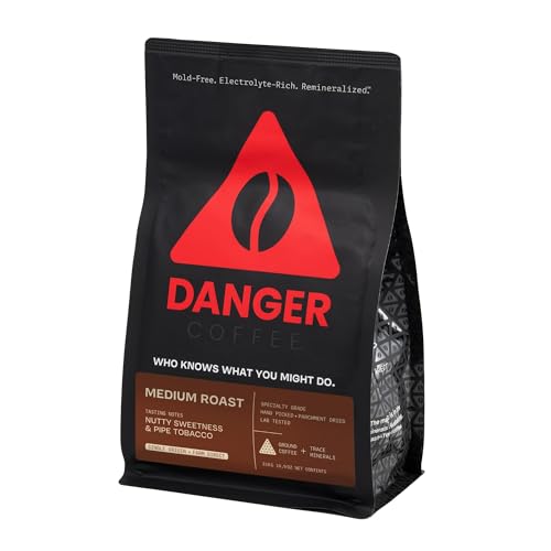 Danger Coffee by Dave Asprey Remineralized Ground Coffee