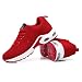 Zapatillas Deportivas de Mujer Air Cordones Zapatillas de Running Fitness Sneakers 4cm...