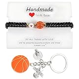 YIPFEN Bracciale Regolabile per Ragazzi Appassionati di Basket, 1 Pezzo, dell'Amicizia, Bambino e Ragazzo, Regalo per Giovani, Accessori Sportivi per Bambini