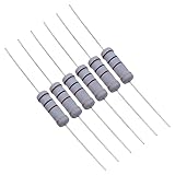 Mobestech 100pcs Ohm Carbon Film Resistor Axial Lead for Electrical Resistance Applications