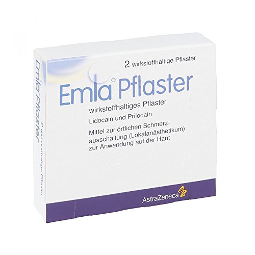 Emla Pflaster zur örtlichen Schmerzausschaltung, 2 St. Pflaster