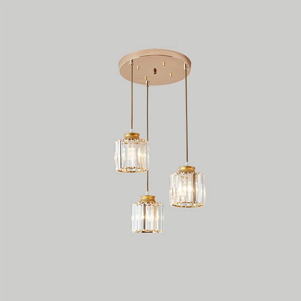 Éclairage de plafond E27 moderne avec suspension en grappe et métal noir