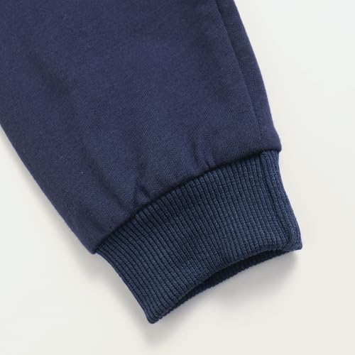 Children's Casual Long Sleeve Round Neck Sweatshirt Astronaut Planet Print Sweatshirt4