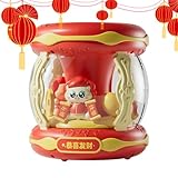 Macchina per bolle per bambini,Automatico Multigujero con e musica | Macchina per bolle ricaricabile di Capodanno - per interni esterni giardino campeggio festa compleanno