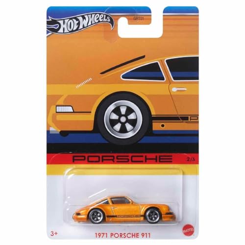 Hot Wheels Porsche 911 1971 Modellauto, Klassische Autos, Maßstab 1:64,...