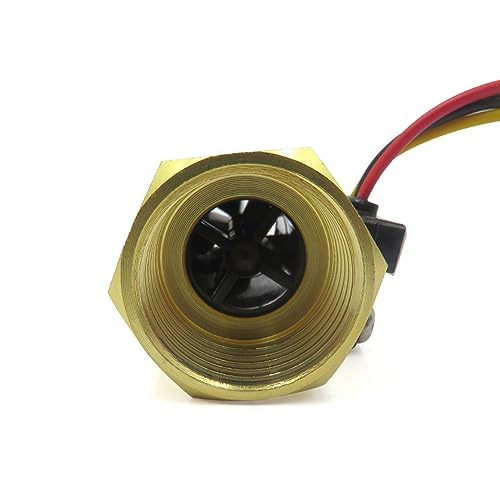Sensor de flujo de agua G1/2 de latón robusto y alta precisión para control de fluidos 2
