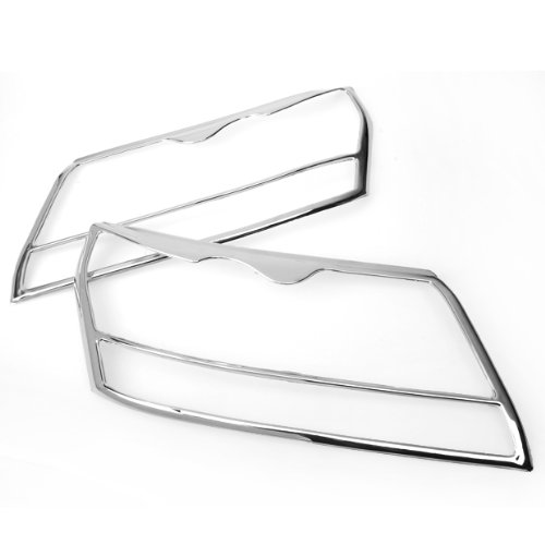 Front Chrome Bumper Head Light Cover Trims for 2007 Up Suzuki Grand Vitara Brand NEW