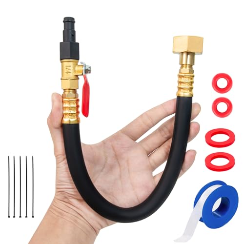Image of PWC Wave Runner /Sport Jet Boat Flush Fitting Kit Red Compatiable For Yamaha | Flush Hose Fitting Kit for Yamaha,,LX VX VXR FXHO VX110 VX Deluxe FX Cruiser Jet Ski (Jet Boat Flush Fitting Kit-Black)