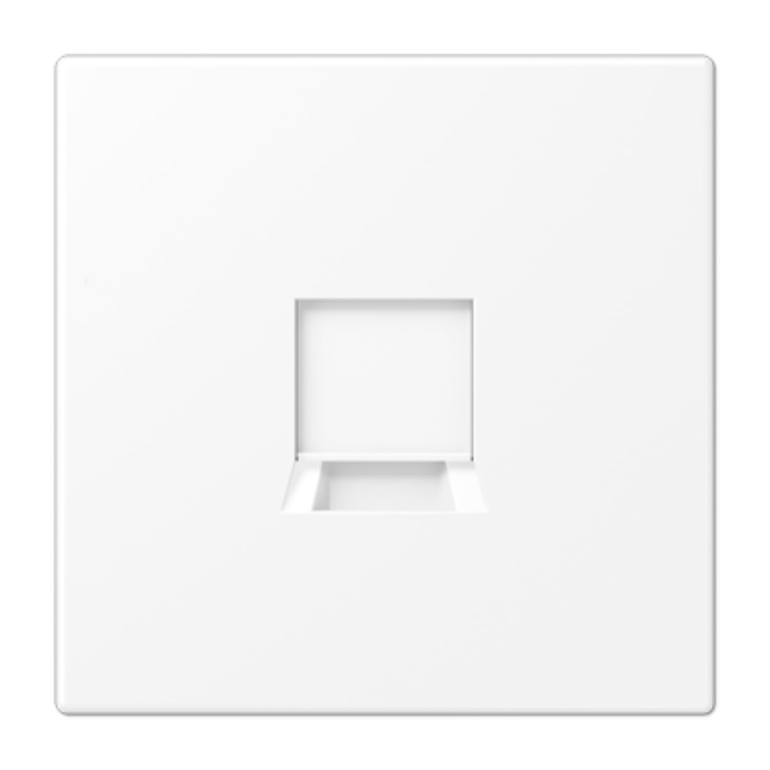 Plaque modulaire Jack-Rad design blanc mat pour salon et chambre contemporaine