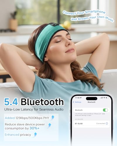 50% Off Sleep Headphones Wireless Bluetooth Sports Headband