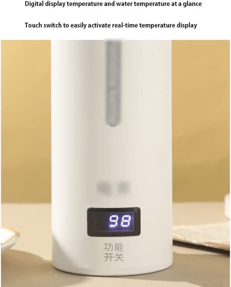 Tetera eléctrica OLOTU 500 ml acero inoxidable miniatura 5