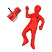 Novelty Silicone Holder for Pen & Pencils Office & Home Gift Tidy Desk Dead Man Desktop Pen Holder Stress Relief Toys