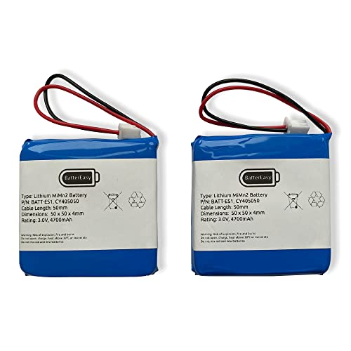 2 x Pyronix Deltabell DELTABB-WE - Batería de campana de sirena - Batt-ES1 par