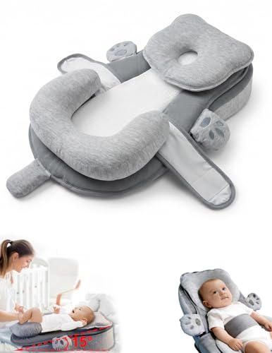 Kryvella Oreiller Doux Et Confortable, Adapté à Toutes Les Morphologies, DéHoussable, Lavable Et IndéFormable