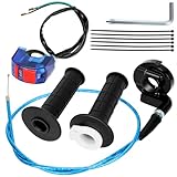 YOXUFA 7/8 Twist Throttle Handle Cable Grip for Predator 196cc 212cc 6.5hp Coleman CT200U CT200U-EX BT200X Baja Warrior MB200 79cc CT100U Motovox MBX10 Monster Moto MMB80 MMB105 Mini Bike Go Kart