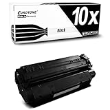 Eurotone Toner compatibile per Canon Fax L380 L390 L400 sostituisce FX8 Black Cartridge T Nero