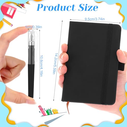 Carnet de poche ligné Sayglossy pack de 50 mini blocs-notes rigides pour ne plus perdre son stylo