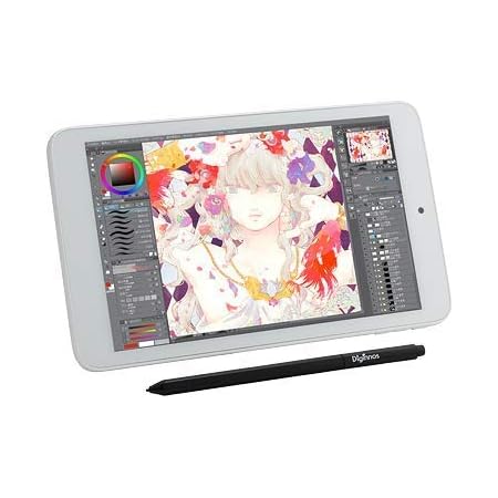 ○NEC ワコム 大きめ液晶! 筆圧対応 お絵描きタブレット Windows11