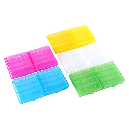 Transparante batterijhouder Opbergdoos Batterijhouder Plastic batterijhouder Houder opbergdoos Hard plastic koffer… - Afbeelding 8