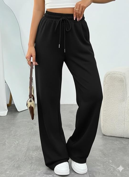 Image of Women's Joggers - High Waist Jogger Pants for Women - Gym Wear, Workout & Fitness Pants - Track Pants for Women - Stylish Casual Wear Joggers for Girls & Ladies