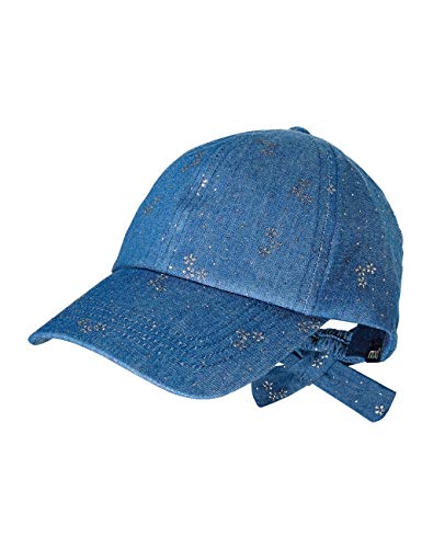 maximo Cap Gorra, Azul (Jeans-silberblume 63), 49/51 para Bebés