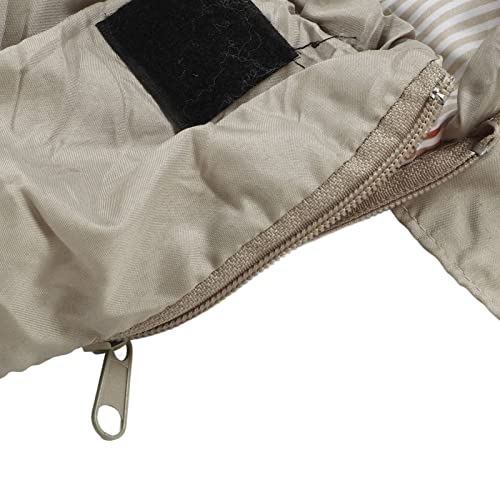 Bolsa de dormir plegable para camping al aire libre, cálida con relleno de algodón hueco, ligera y compacta para senderismo y viaje, unisex miniatura 3