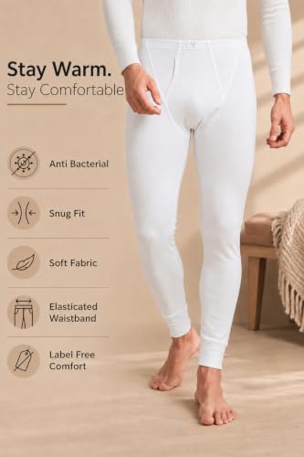 Image of Van Heusen Men Warmtech Thermal Bottom - Extra Warm, Ultra Soft, Ankle Length