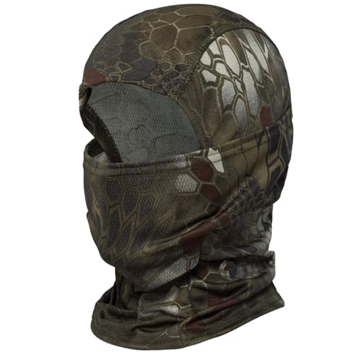 Image of Camo Balaclava Ski Face Mask UV Protector for Man and Women Hunting Fishing Motorcycle Windproof&Military Tactical
