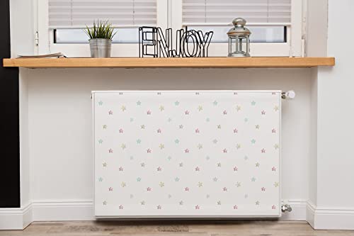 Étoile colorée aimant de radiateur Coloray cache chauffage