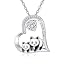 02-Mom and Daughter Panda Necklace