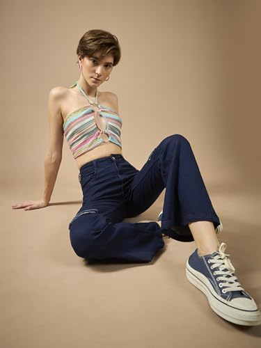Image of Dolce Crudo High Rise Bootcut Jeans for Women